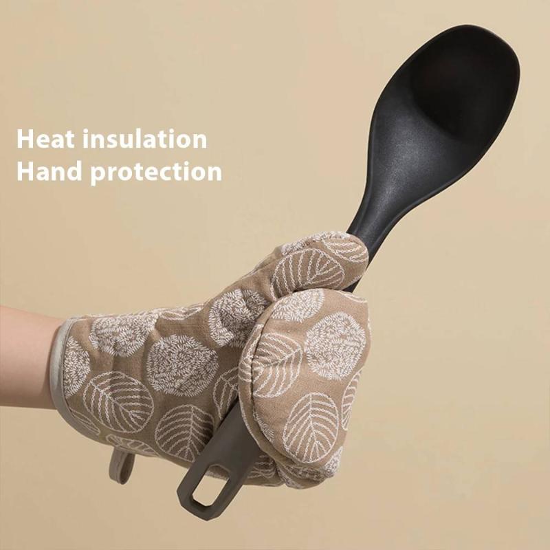 2IN1 Leaf Pattern Heat Resista - огляд і ціна Heat Resistant Glove