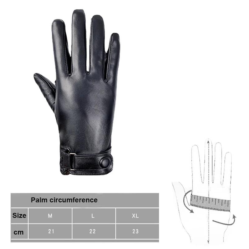 2024 Men's Sheepskin Leather G - огляд і ціна Leather Driving Glove
